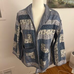 Quilt coat handmade size medium